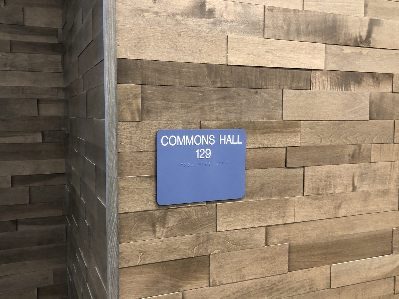 Room ID on wood-look tile