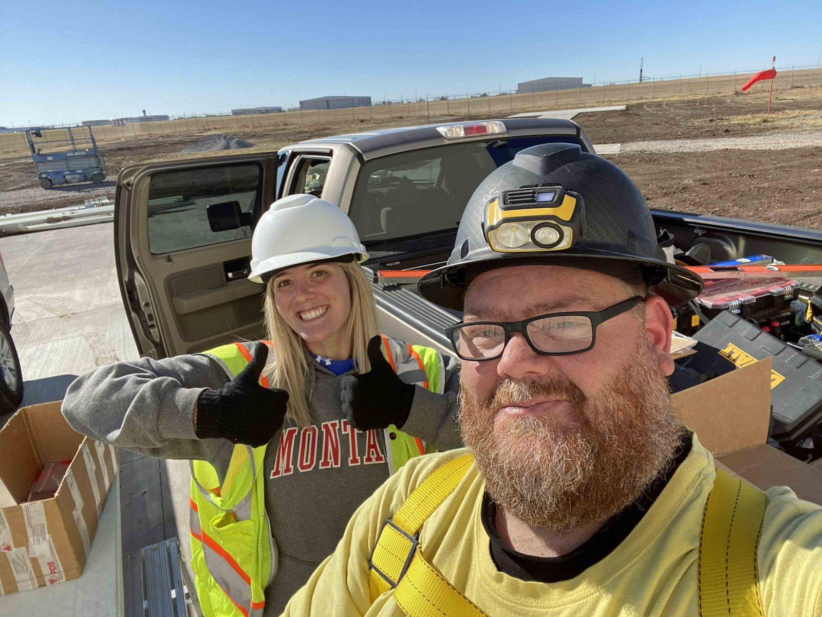 Our crew on site